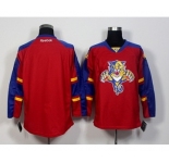 NHL Florida Panthers Blank Red Jersyes