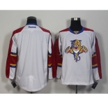 NHL Florida Panthers Blank White Jersyes