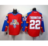 nhl jerseys florida panthers #22 thornton red