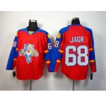 nhl jerseys florida panthers #68 jagr red
