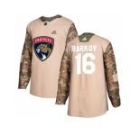 Youth Adidas Florida Panthers #16 Aleksander Barkov Camo Authentic 2017 Veterans Day Stitched NHL Jersey