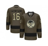 Buffalo Sabres #16 Pat Lafontaine Green Salute to Service Stitched NHL Jersey