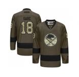 Buffalo Sabres #18 Danny Gare Green Salute to Service Stitched NHL Jersey
