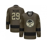 Buffalo Sabres #29 Jake McCabe Green Salute to Service Stitched NHL Jersey