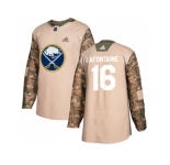 Men Adidas Buffalo Sabres #16 Pat Lafontaine Camo Authentic 2017 Veterans Day Stitched NHL Jersey