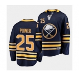 Men's Buffalo Sabres #25 Owen Power Navy Stitched Jersey