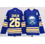 Men's Buffalo Sabres #26 Rasmus Dahlin Blue 2024-25 Stitched Jersey