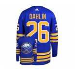 Men's Buffalo Sabres #26 Rasmus Dahlin Blue Stitched Jersey