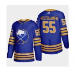 Men's Buffalo Sabres #55 Rasmus Ristolainen 2020-21 Home Authentic Player Stitched Hockey Jersey Royal Blue
