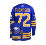 Men's Buffalo Sabres #72 Tage Thompson Blue Stitched Jersey