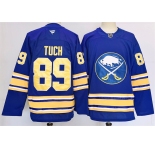 Men's Buffalo Sabres #89 Alex Tuch Blue 2024-25 Stitched Jersey