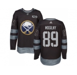 Men's Buffalo Sabres #89 Alexander Mogilny Black 1917-2017 100th Anniversary Stitched NHL Jersey