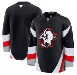 Men's Buffalo Sabres Blank Black 2024-25 Alternate Stitched Hockey Jersey