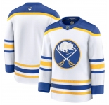 Men's Buffalo Sabres Blank White 2024-25 Away Stitched Hockey Jersey