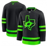 Men's Dallas Stars Blank Black 2024-25 Alternate Stitched Hockey Jersey
