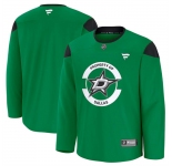 Men's Dallas Stars Green 2024-25 Team Practice Stitched Hockey Jersey