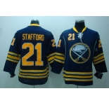 nhl buffalo sabres #21 stafford dk blue 3rd