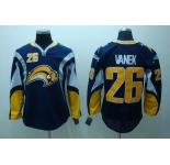 nhl buffalo sabres #26 vanek blue third edition