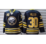 nhl buffalo sabres #30 miller dk blue 3rd