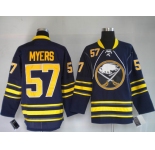 nhl buffalo sabres #57 myers dk blue 3rd