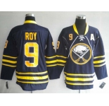 nhl buffalo sabres #9 roy 3rd dk blue