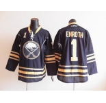 nhl jerseys buffalo sabres #1 enroth dk.blue刀