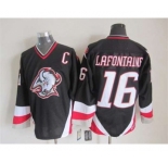 nhl jerseys buffalo sabres #16 lafontaine black[m&n][patch C]