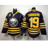 nhl jerseys buffalo sabres #19 hodgson dk.blue[hodgson]