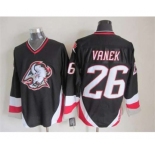 nhl jerseys buffalo sabres #26 vanek black[m&n]