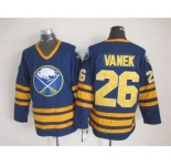 nhl jerseys buffalo sabres #26 vanek blue[m&n]