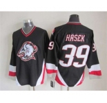 nhl jerseys buffalo sabres #39 hasek black[m&n]