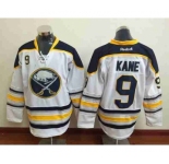 nhl jerseys buffalo sabres #9 kane white[kane]