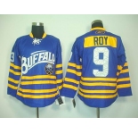 nhl jerseys buffalo sabres #9 roy lt.blue[2011]