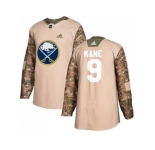 Youth Adidas Buffalo Sabres #9 Evander Kane Camo Authentic 2017 Veterans Day Stitched NHL Jersey