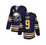 Youth Adidas Buffalo Sabres #9 Evander Kane Navy Blue Home Authentic Stitched NHL Jersey