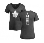 NHL Women Adidas Toronto Maple Leafs #44 Morgan Rielly Charcoal One Color Backer T-Shirt