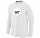 NHLToronto Maple Leafs Big & Tall Logo WHITE Long Sleeve T-Shirt