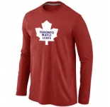 NHLToronto Maple Leafs Big & Tall Logo red Long Sleeve T-Shirt