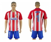 Atletico Madrid #1 Moya Home Soccer Club Jersey