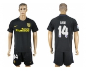 Atletico Madrid #14 Gabi Away Soccer Club Jersey