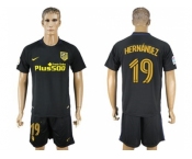 Atletico Madrid #19 Hernandez Away Soccer Club Jersey