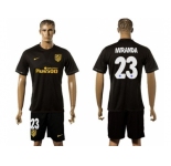 Atletico Madrid #23 Miranda Away Soccer Club Jersey