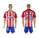 Atletico Madrid #23 Vietto Home Soccer Shorts