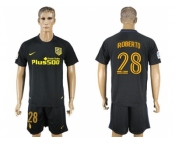 Atletico Madrid #28 Roberto Away Soccer Club Jersey