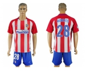 Atletico Madrid #28 Roberto Home Soccer Club Jerseys