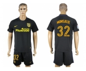 Atletico Madrid #32 Monsalve Away Soccer Club Jersey
