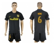 Atletico Madrid #6 Koke Away Soccer Club Jerseys.