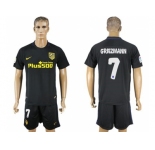 Atletico Madrid #7 Griezmann Away Soccer Club Jerseys