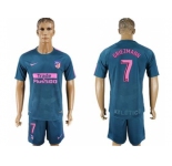 Atletico Madrid #7 Griezmann Sec Away Soccer Club Jersey