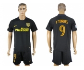 Atletico Madrid #9 F.Torres Away Soccer Club Jersey
